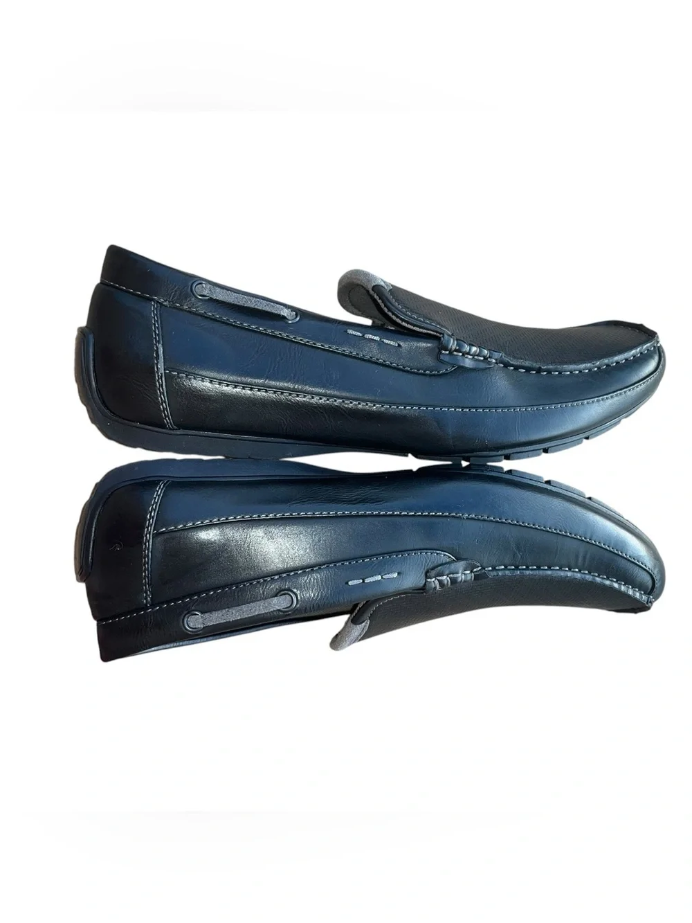 MEN'S HONIOR BLACK STEVE MADDEN SHOES Size 11 NWOB
